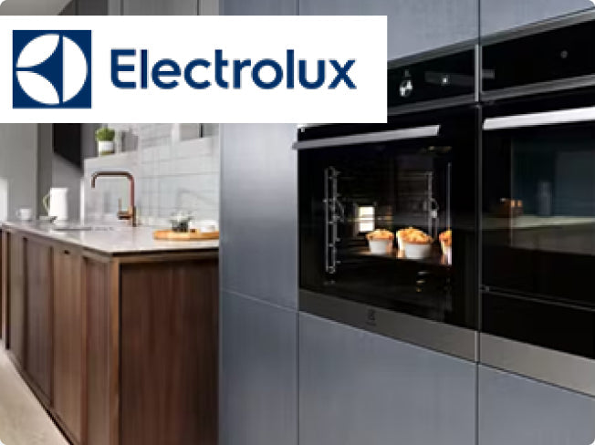 Claim up to <strong>$75 CASHBACK</strong> on selected Electrolux appliances